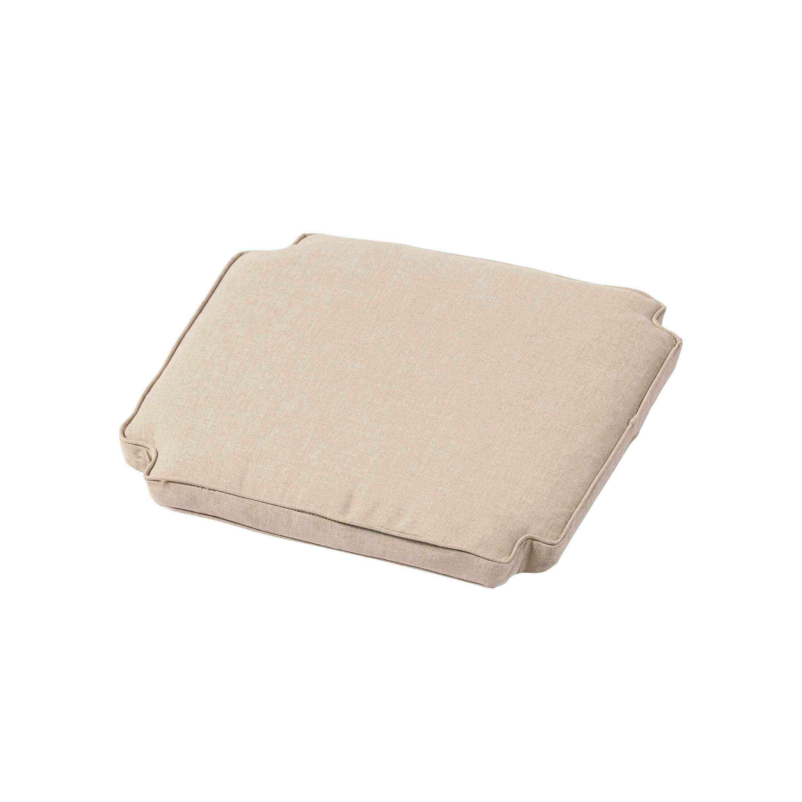 GARTENSITZKISSEN  - Sandfarben, Design, Textil (46/4/49cm) - Livetastic