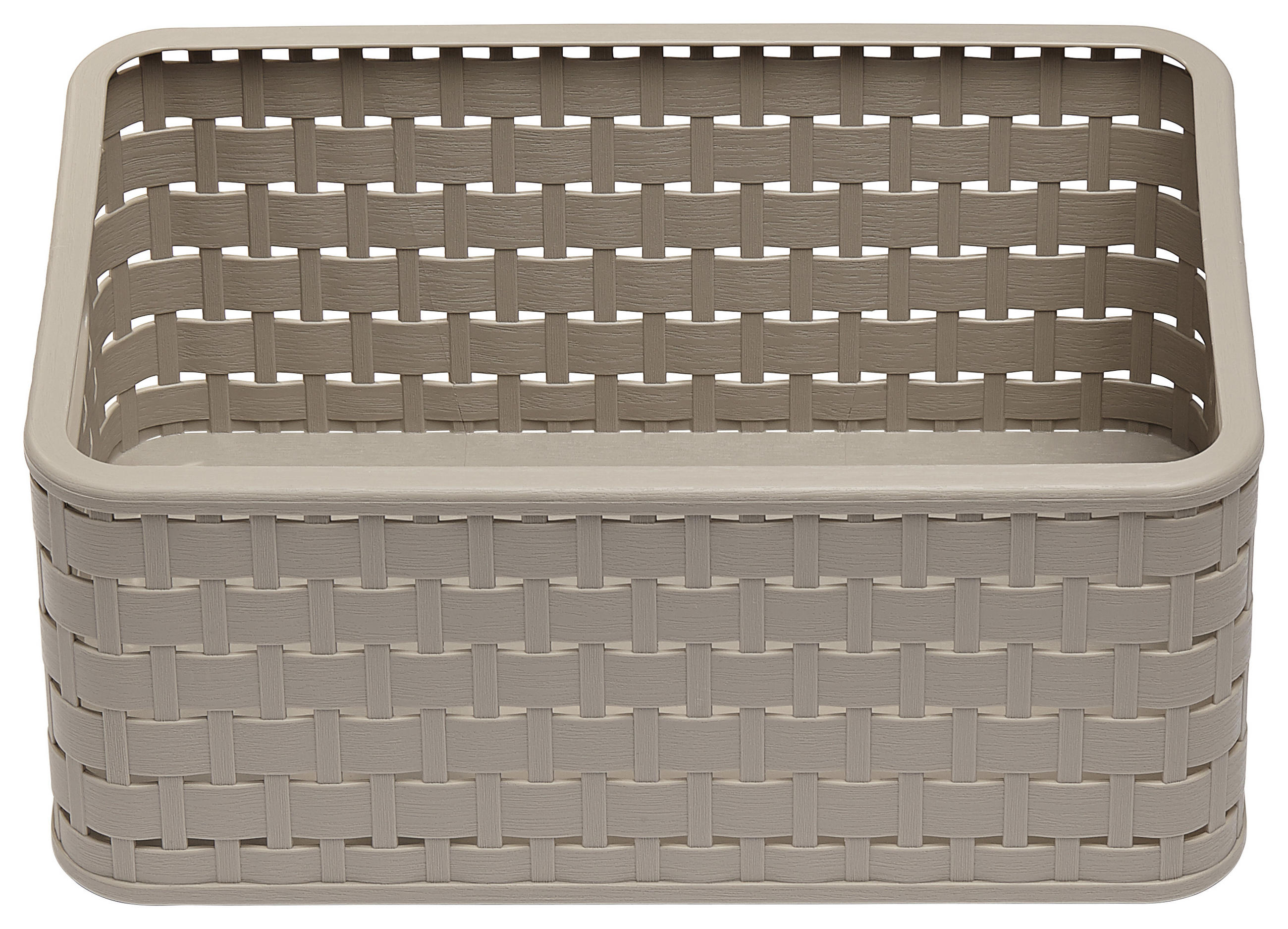 KOŠ světle hnědá - světle hnědá, Konvenční, plast (28/18,5/12,6cm) - Rotho