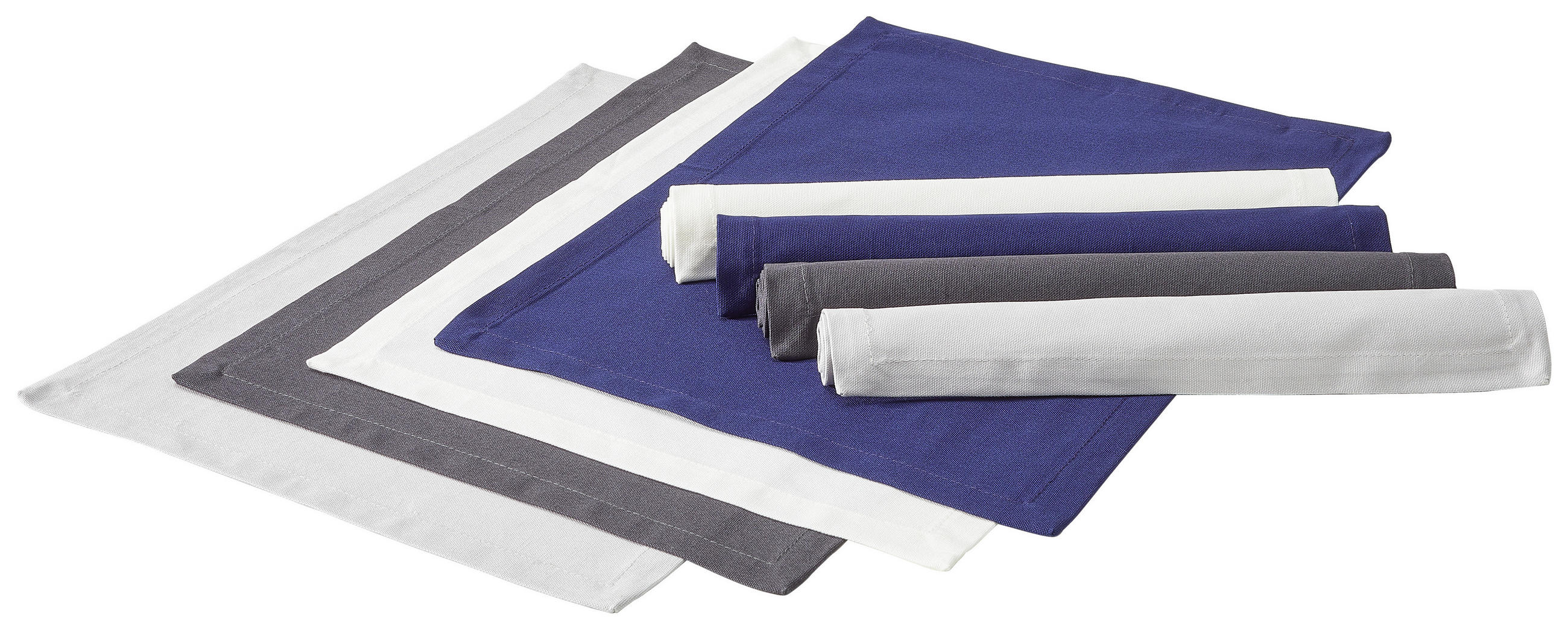 TISCHSET 2er Panama Textil 33/45 cm  - KONVENTIONELL, Textil (33/45cm) - Bio:Vio