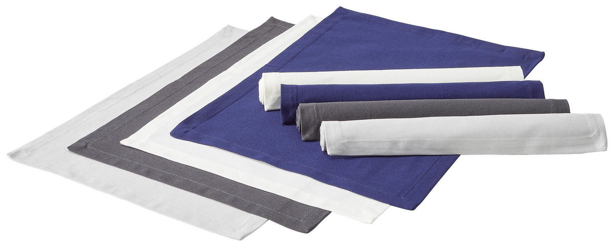 TISCHSET 2er Panama Textil 33/45 cm  - KONVENTIONELL, Textil (33/45cm) - Bio:Vio