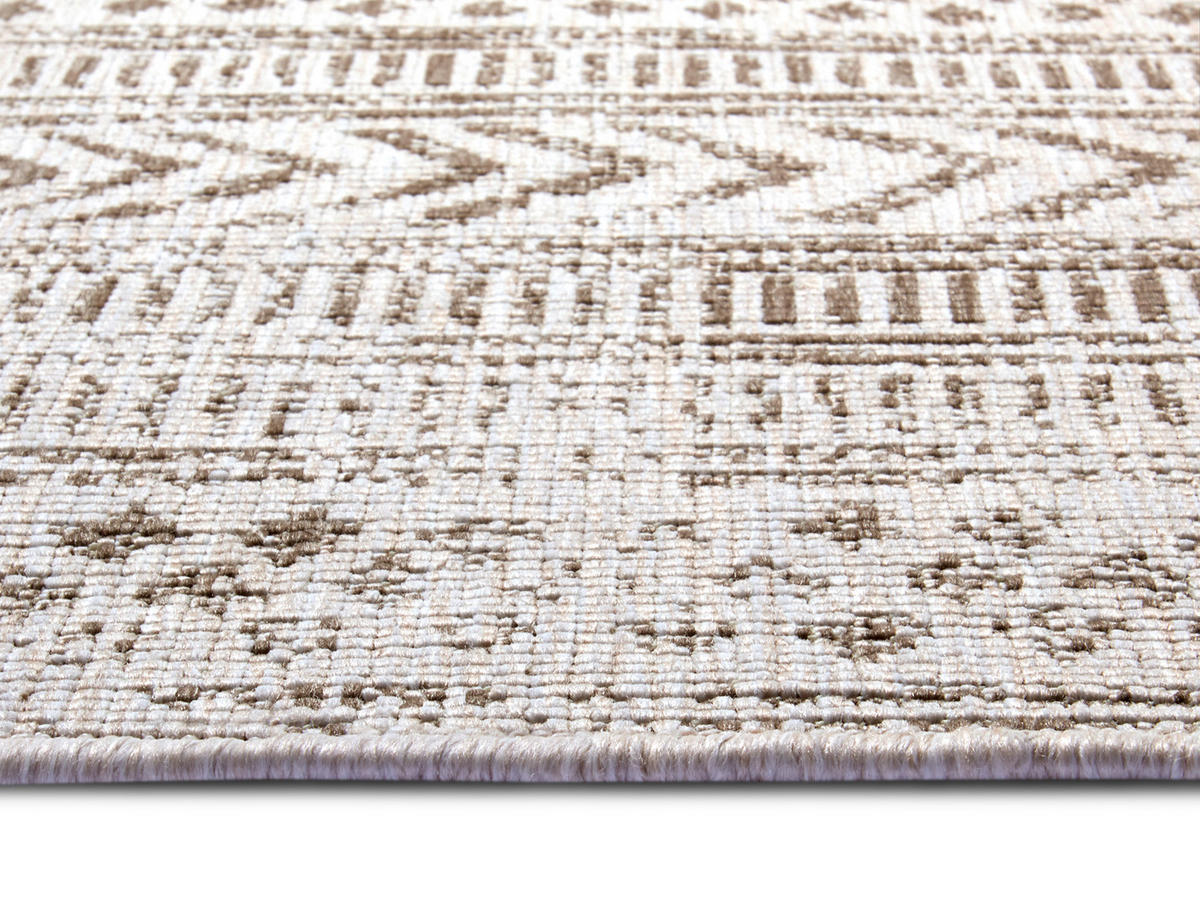 LÄUFER 80/250 cm Twin Supreme  - Creme/Cappuccino, Design, Kunststoff (80/250cm)