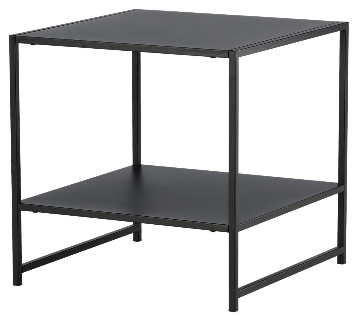 SIDOBORD i metall 50/50/50 cm  - svart, Design, metall (50/50/50cm) - Livetastic