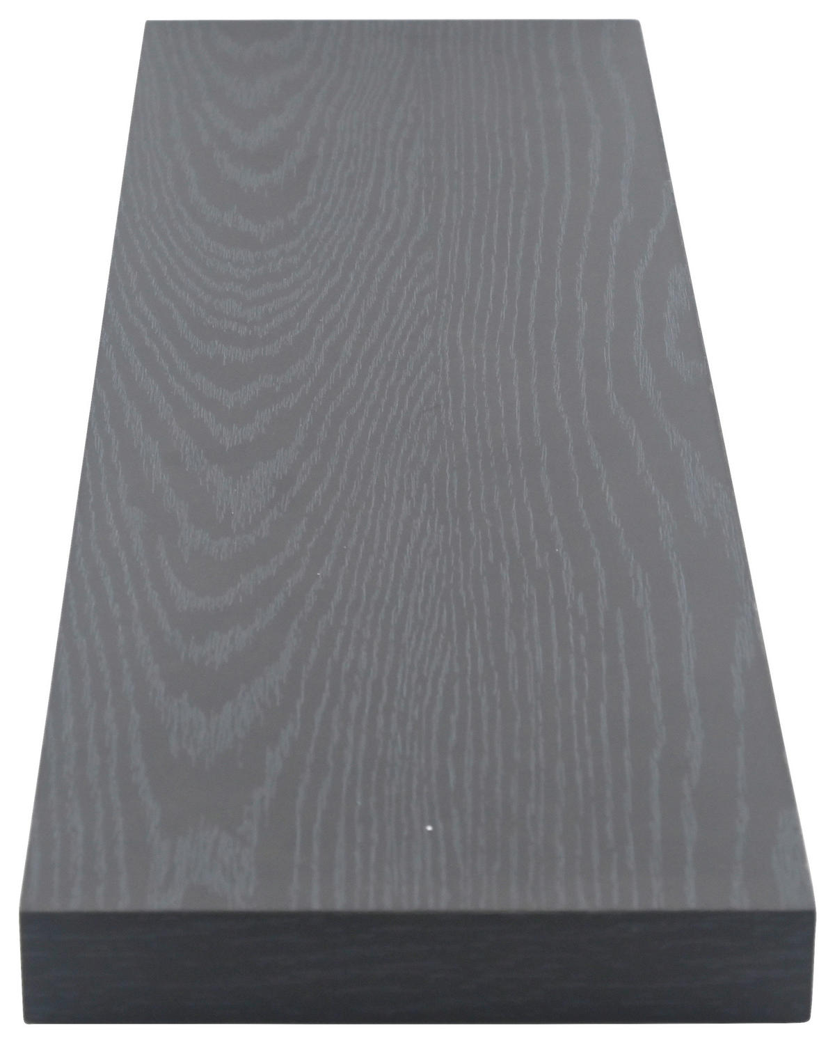 WANDBOARD in 90/3,8/23,5 cm Schwarz  - Schwarz, Basics, Holzwerkstoff (90/3,8/23,5cm) - Boxxx