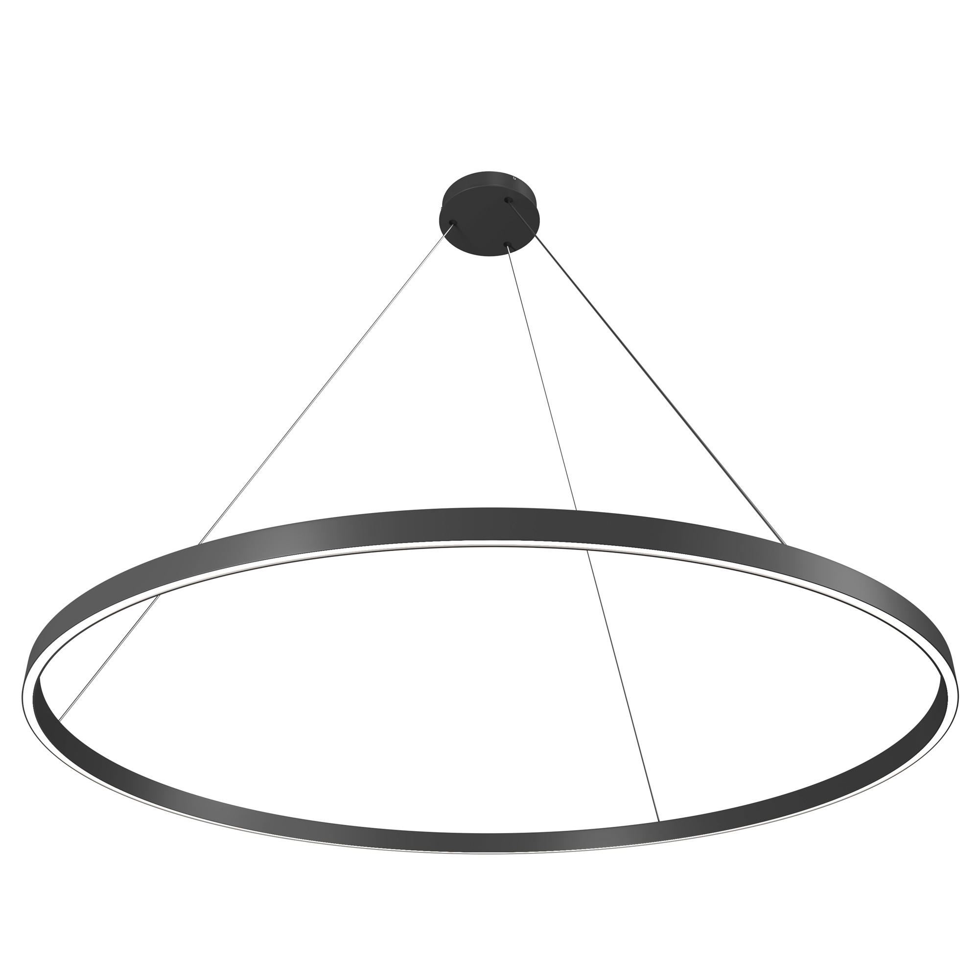PENDELLEUCHTE Modern 120/3,5 cm - Schwarz, Trend, Metall (120/3,5cm) - MAYTONI