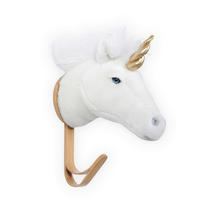 KINDERGARDEROBE  in Weiß, Goldfarben  - Goldfarben/Weiß, Basics, Textil (27/7/14cm)