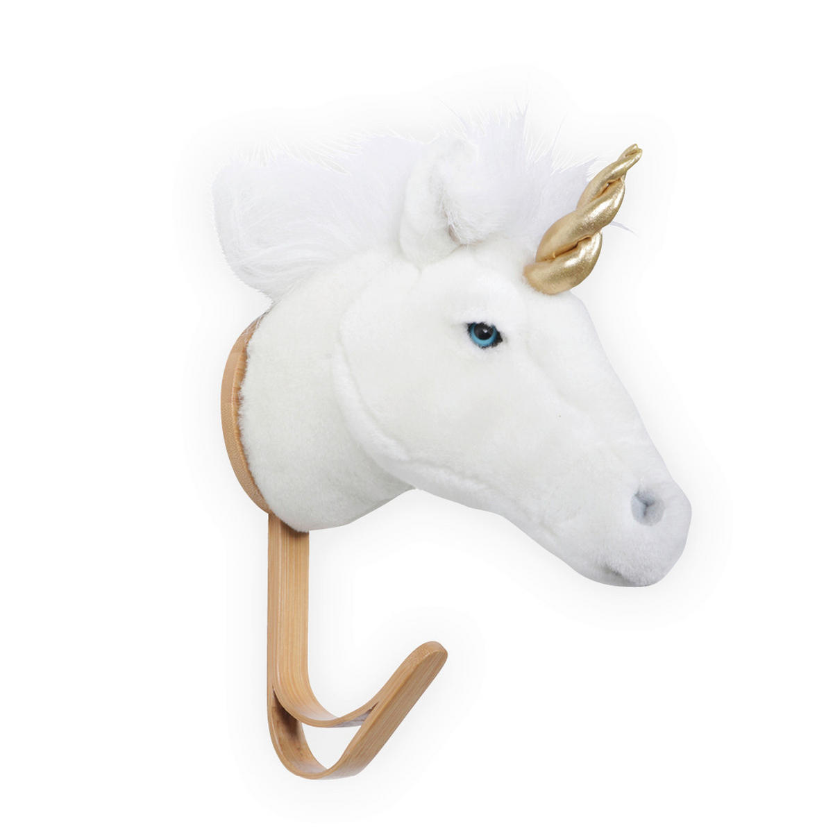 KINDERGARDEROBE  in Weiß, Goldfarben  - Goldfarben/Weiß, Basics, Textil (27/7/14cm)