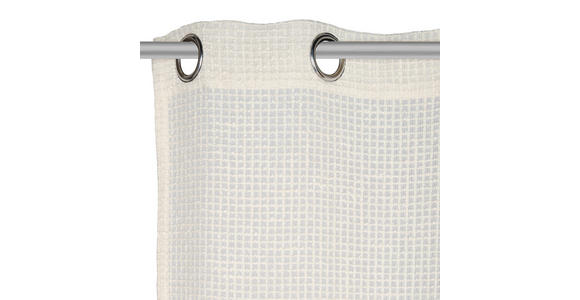ÖSENSCHAL DASCO halbtransparent 140/260 cm   - Beige, Design, Textil (140/260cm) - Dieter Knoll