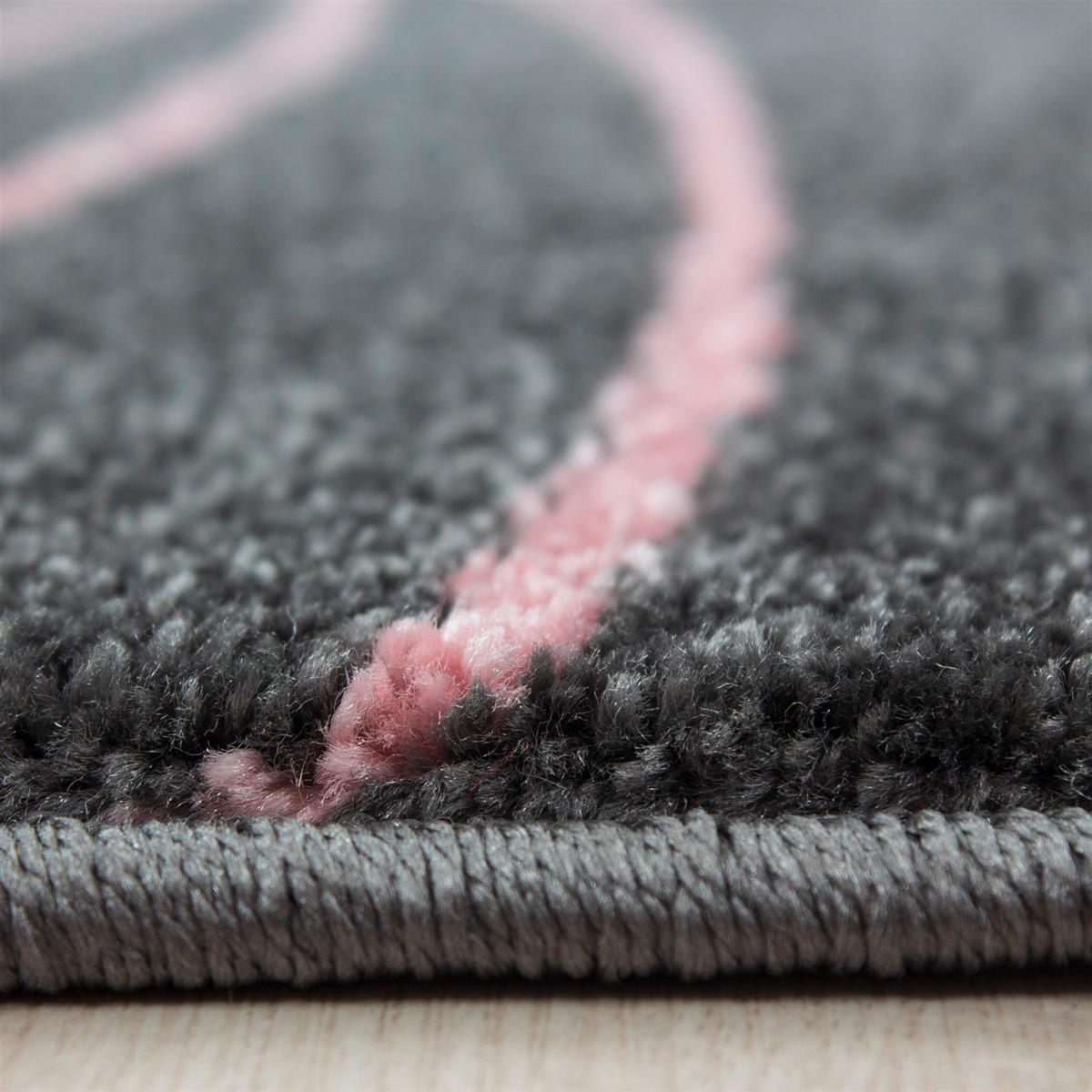 BARNMATTA 200/290 cm Kids  - pink, Trend, textil (200/290cm) - Ben'n'jen