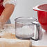 MEHLSIEB - Klar/Braun, Basics, Kunststoff (17/12/9cm) - Dr.Oetker
