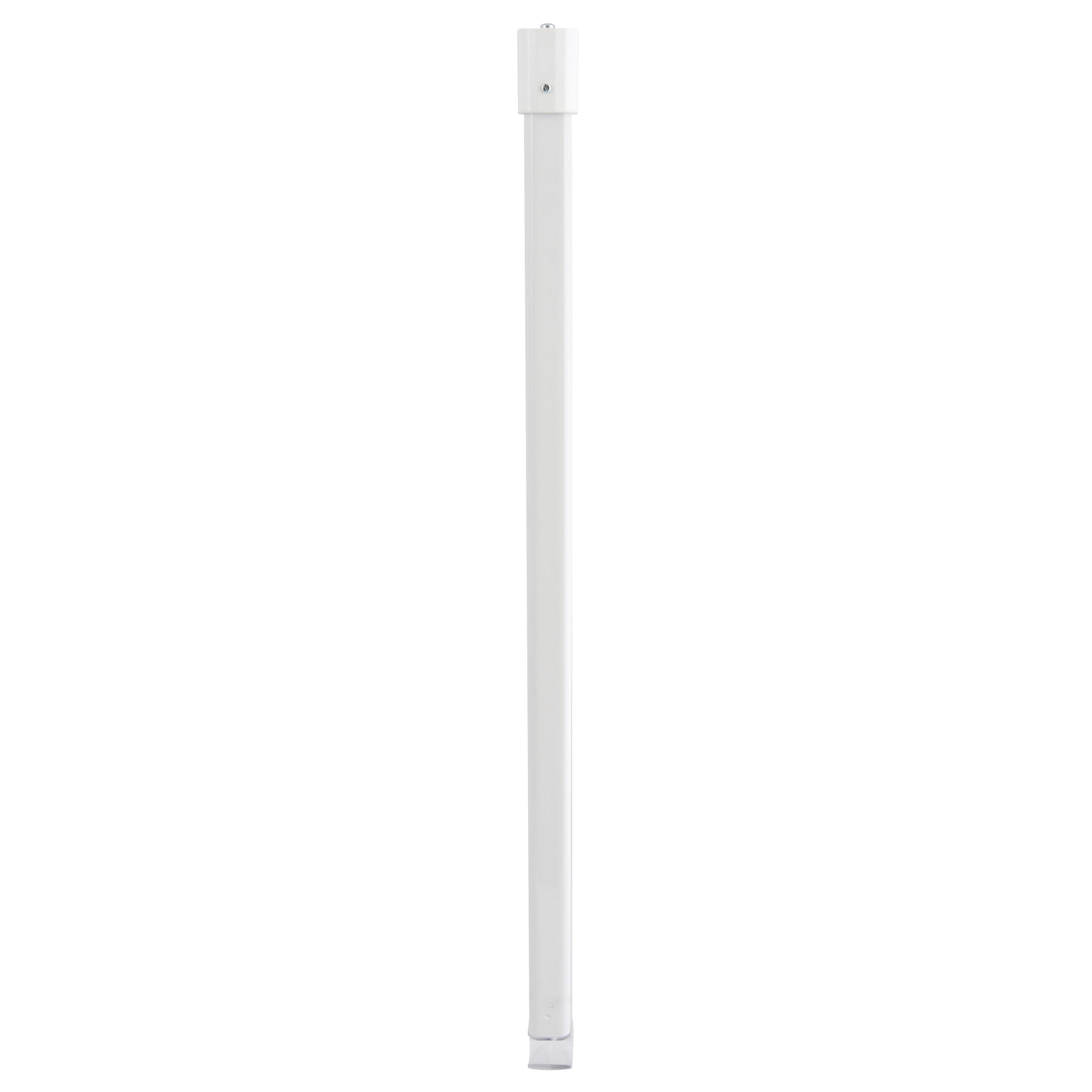 DUSCHVORHANGSTANGE DECOR 60 cm  - Weiß, Basics, Kunststoff (60cm) - Spirella
