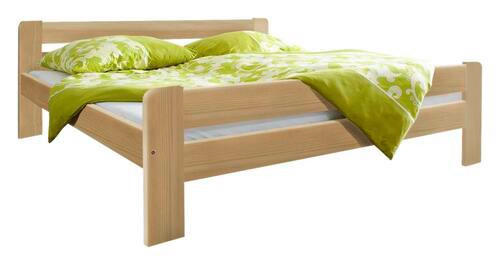BETT 140/200 cm  in Kieferfarben  - Kieferfarben, MODERN, Holz (140/200cm) - MID.YOU
