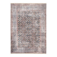 VINTAGE-TEPPICH 200/290 cm My Maurea Dunkelblau  - Dunkelblau, Basics, Textil (200/290cm) - Obsession