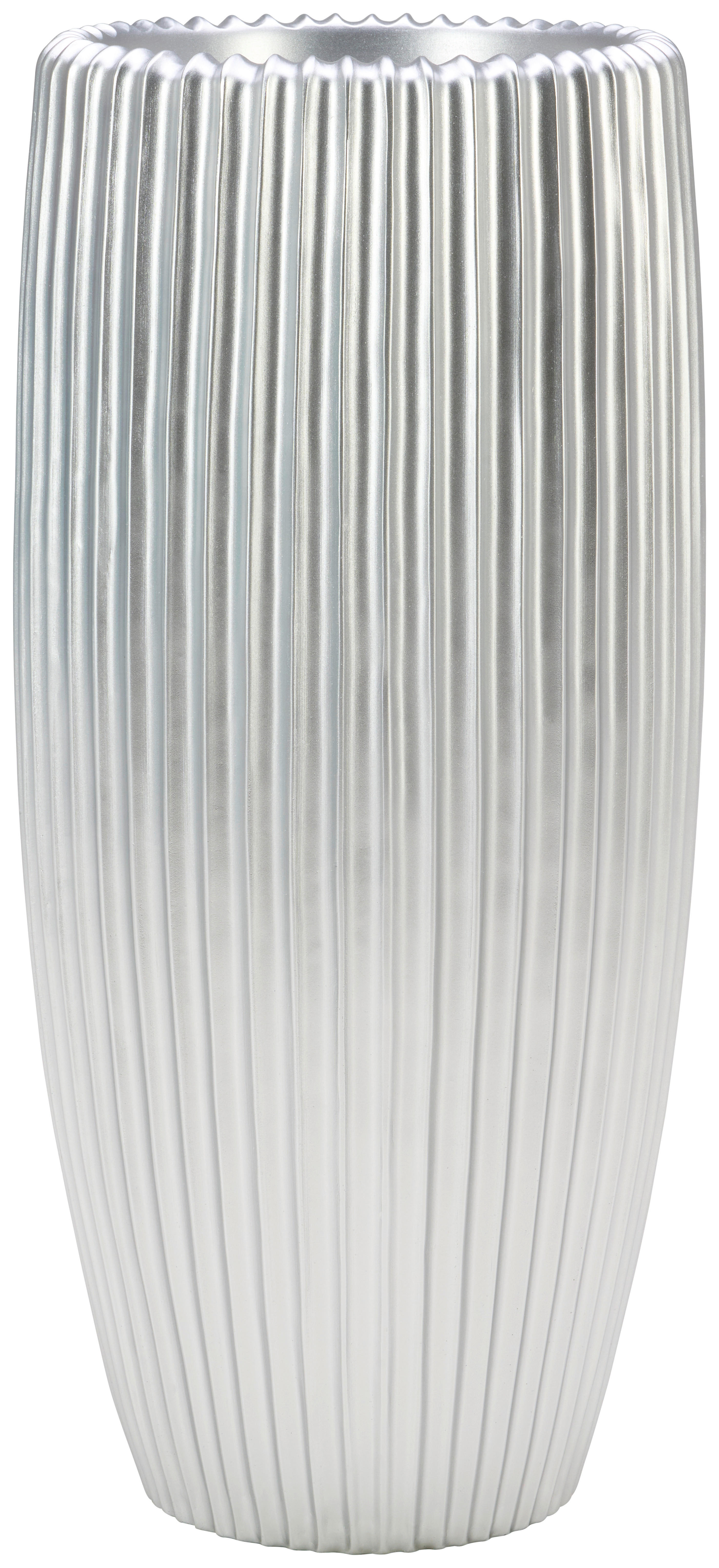 Ambia Home VÁZA, plast, 77 cm - barvy stříbra