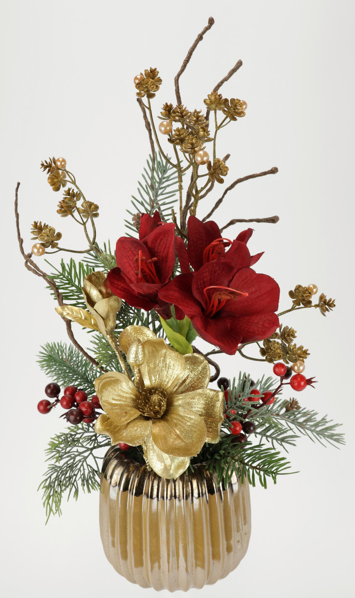 AMARYLLIS  - Rot, Basics, Kunststoff (33/50/23cm)