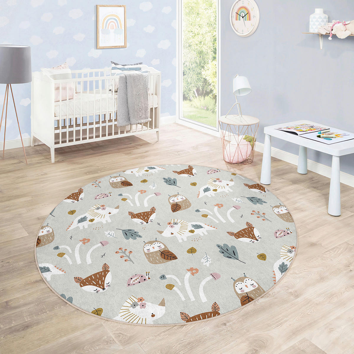 KINDERTEPPICH 120 cm Tier  - Multicolor, Basics, Textil (120cm)