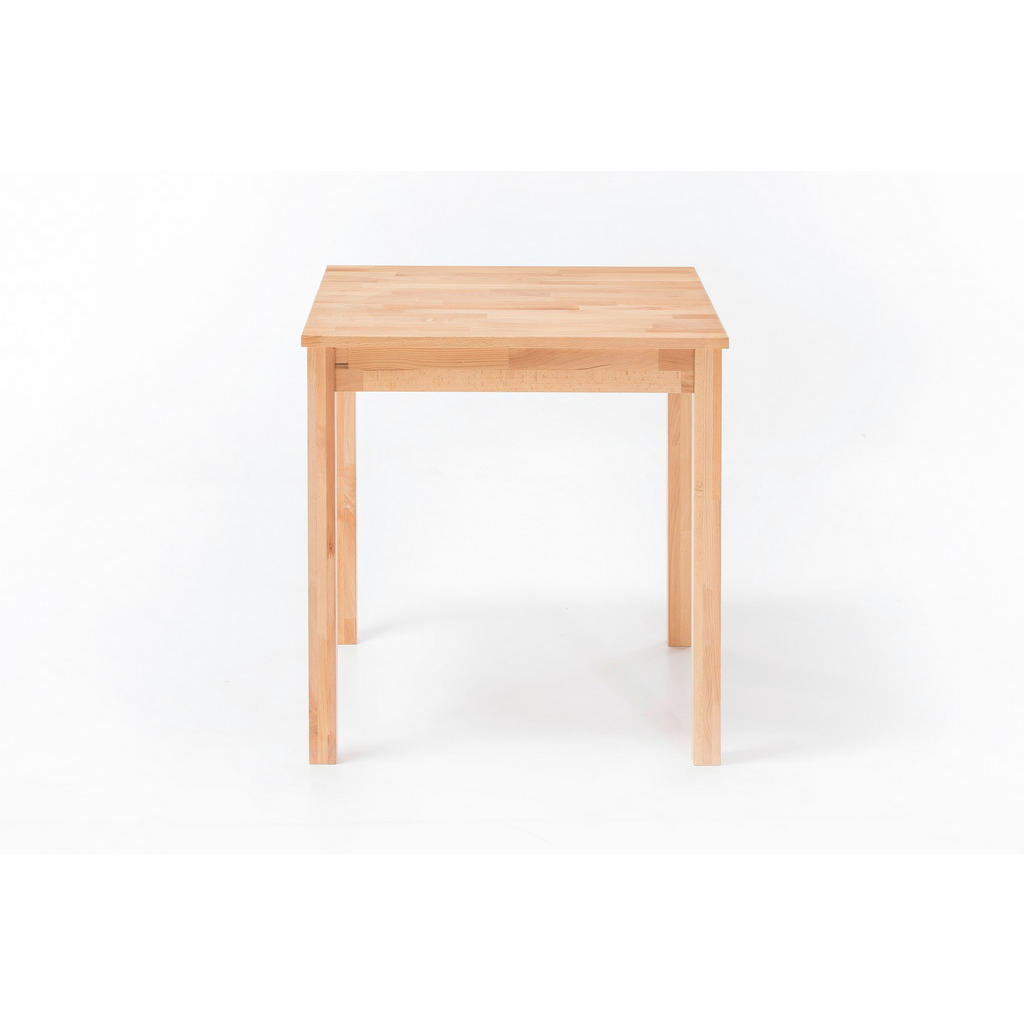 Esstisch Mit Echtholz-platte Alfons 50x76cm Wildeiche