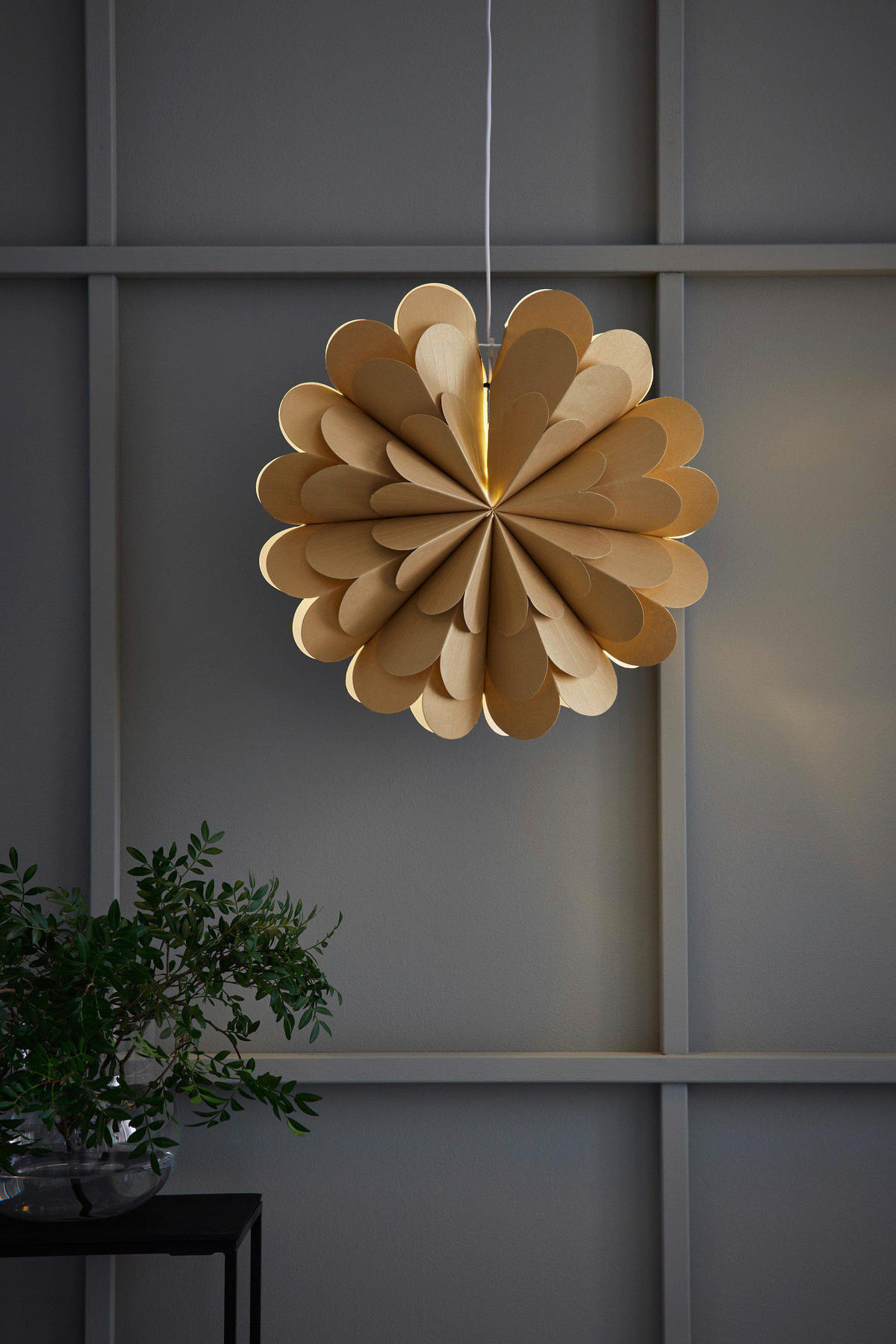 DEKOSTERN - Goldfarben, Basics, Papier (45/45/19cm) - Markslöjd