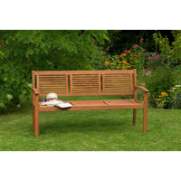 GARTENBANK 160/90/58 cm  in Naturfarben  - Naturfarben, Basics, Holz (160/90/58cm) - Gardenson