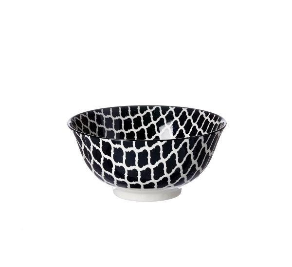 MÜSLISCHALE Takeo 15,5 cm  - Schwarz/Weiß, Basics, Keramik (15,5cm) - Ritzenhoff Breker
