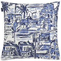 OUTDOOR-KISSEN  - Blau, Design, Textil (40/40cm) - Joop!