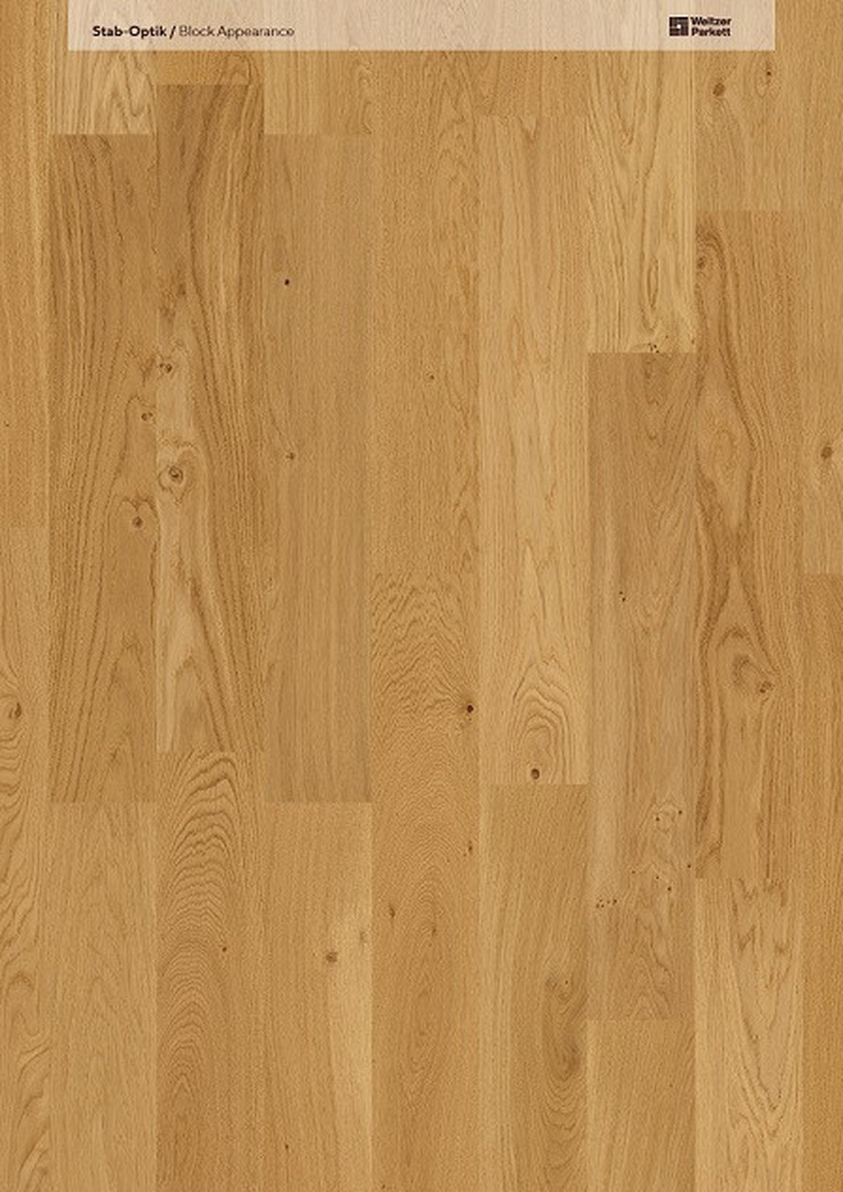 FISCHGRÄT Eiche natur Stab 750  per  m² - Eichefarben, Design, Holz (75/12,5/0,93cm) - Weitzer Parkett