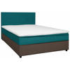 BOXBETT 140/200 cm  in Grau, Türkis  - Türkis/Schwarz, KONVENTIONELL, Holz/Textil (140/200cm) - Boxxx