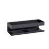 WANDREGAL  - Schwarz, KONVENTIONELL, Metall (30/8/10,5cm) - Wenko