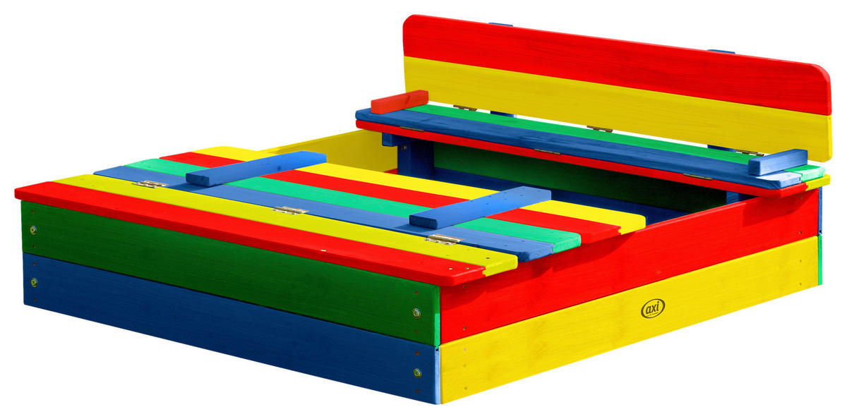 SANDKASTEN  - Multicolor, KONVENTIONELL, Holz (95/20/100cm) - Ambia Garden