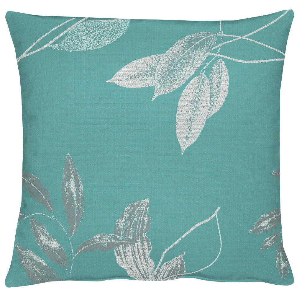KISSENHÜLLE Loft Style 49/49 cm - Türkis, Basics, Textil (49/49cm) - Ambiente