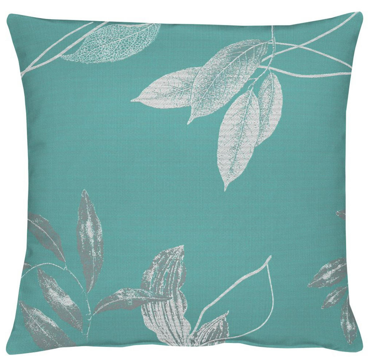 KISSENHÜLLE Loft Style 49/49 cm  - Türkis, Basics, Textil (49/49cm) - Ambiente