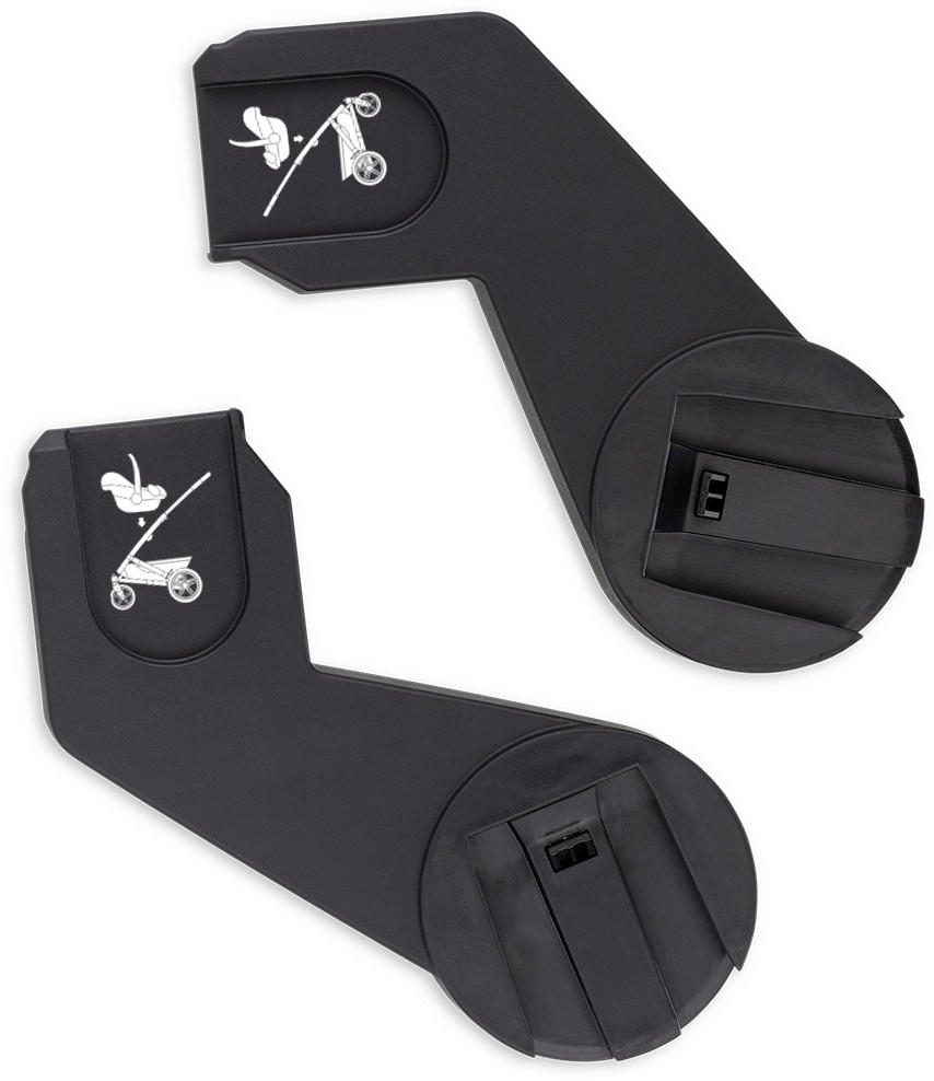 BABYSCHALENADAPTER - Schwarz, Basics, Kunststoff - Joolz