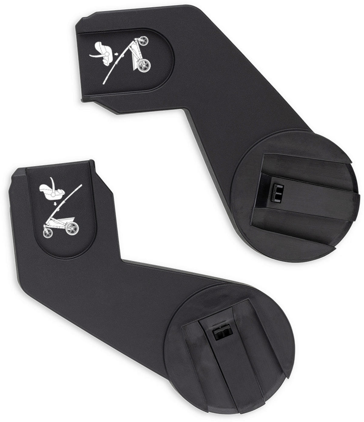 BABYSCHALENADAPTER - Schwarz, Basics, Kunststoff - Joolz