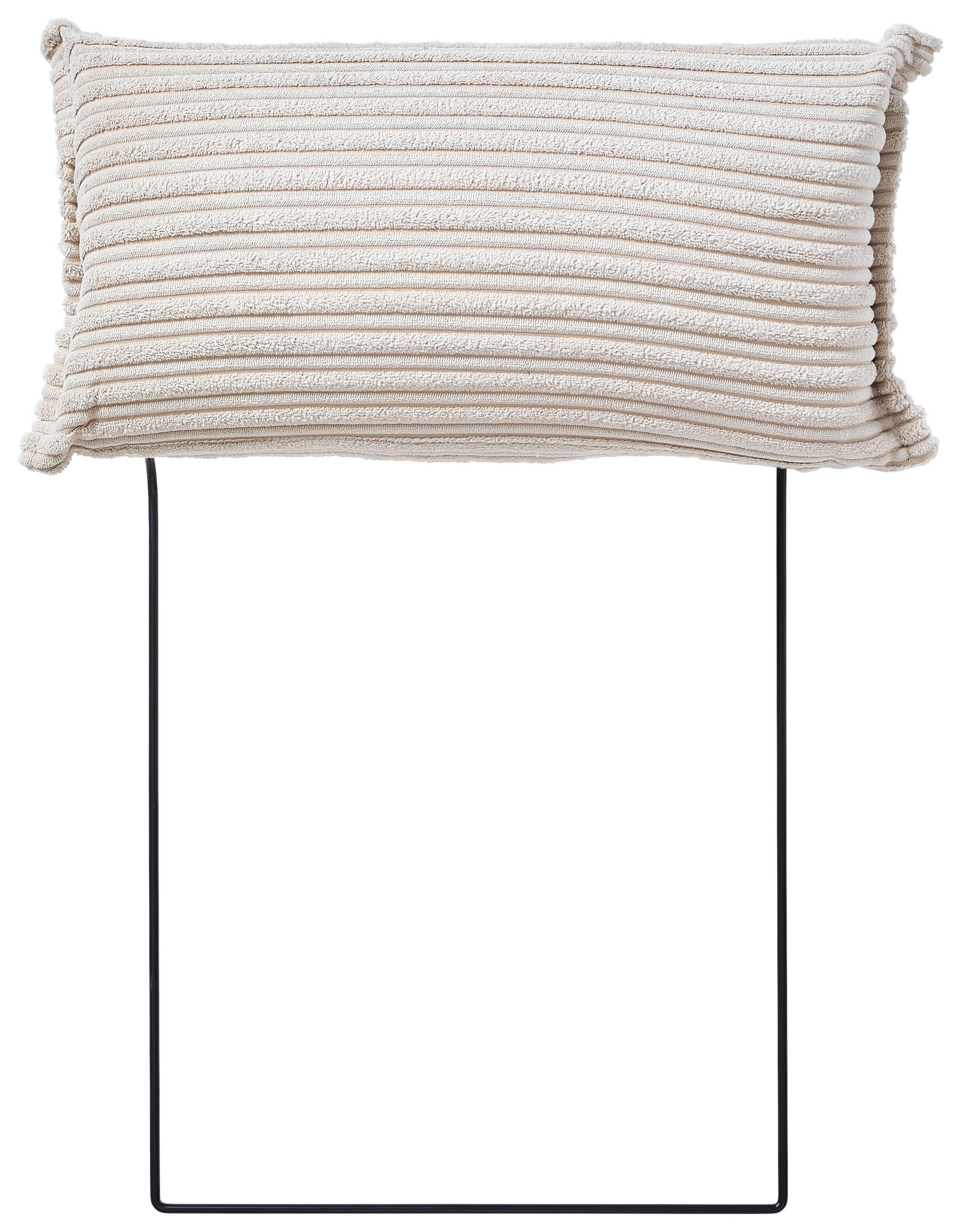 KOPFSTÜTZE in Cord  - Creme, KONVENTIONELL, Textil (50/25/15cm) - Carryhome