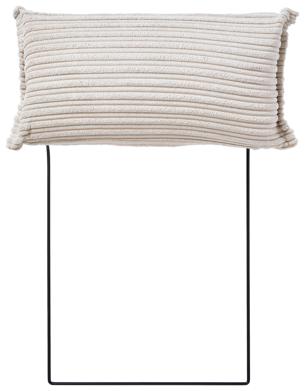 KOPFSTÜTZE in Cord  - Creme, KONVENTIONELL, Textil (50/25/15cm) - Carryhome