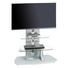 TV-RACK Glas, Metall Alufarben, Klar, Schwarz - Klar/Alufarben, Basics, Glas/Metall (90/128,8/54,3cm) TV-RACK Glas, Metall Alufarben, Klar, Schwarz - Klar/Alufarben, Basics, Glas/Metall (90/128,8/54,3cm)