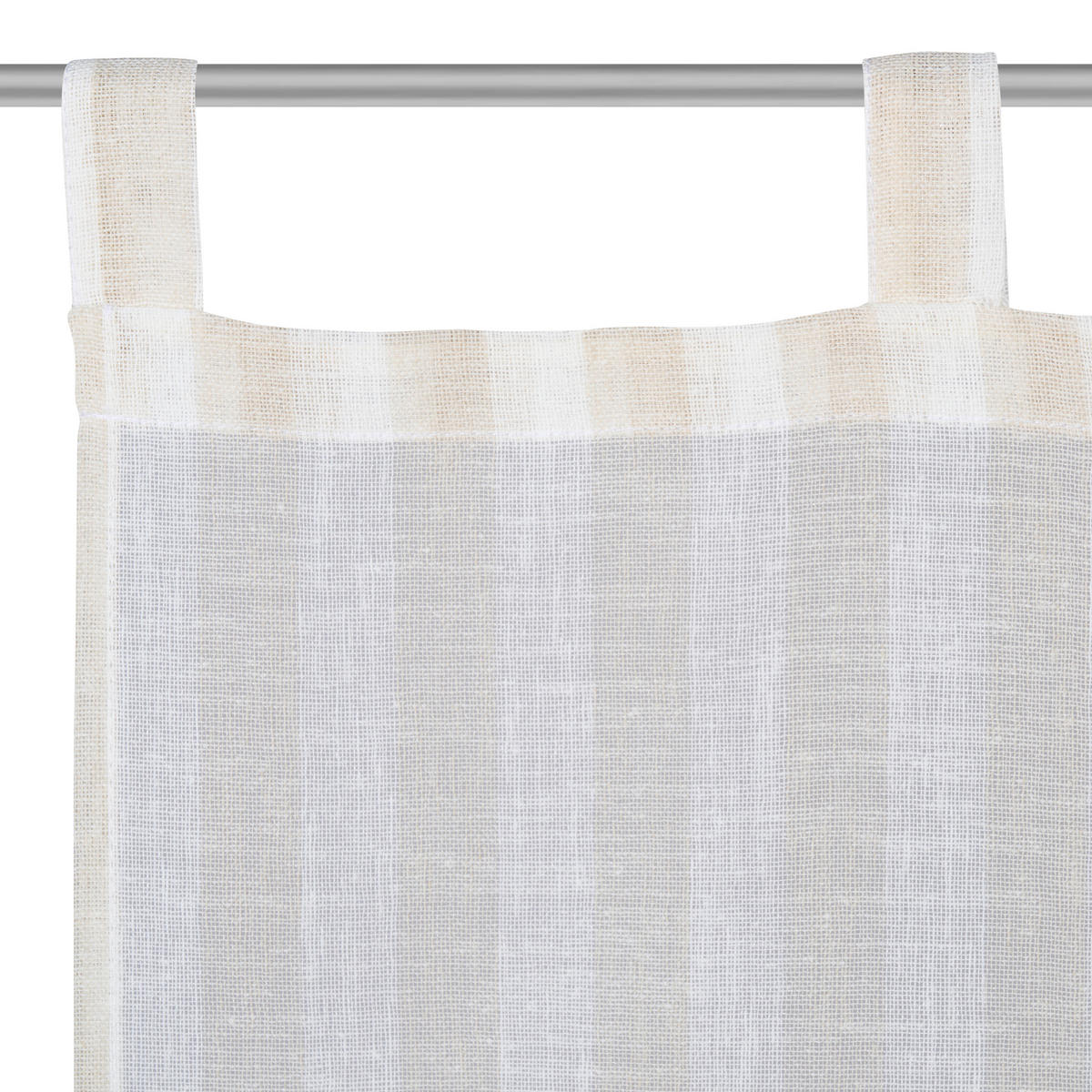KURZGARDINE    140/50 cm  - Beige, KONVENTIONELL, Textil (140/50cm) - Esposa