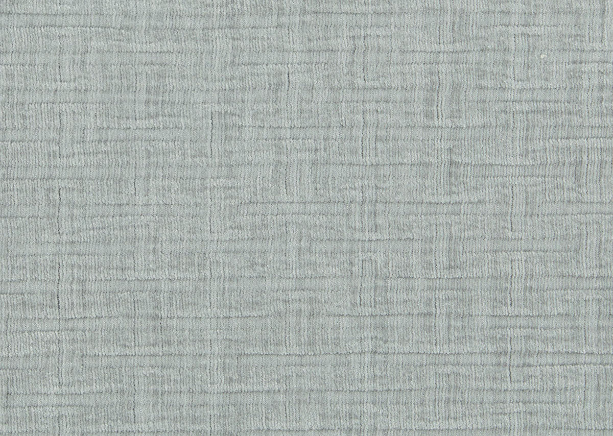 ECKSOFA in Chenille Silberfarben  284/205 cm  - Silberfarben/Schwarz, Design, Kunststoff/Textil (284/205cm) - Xora