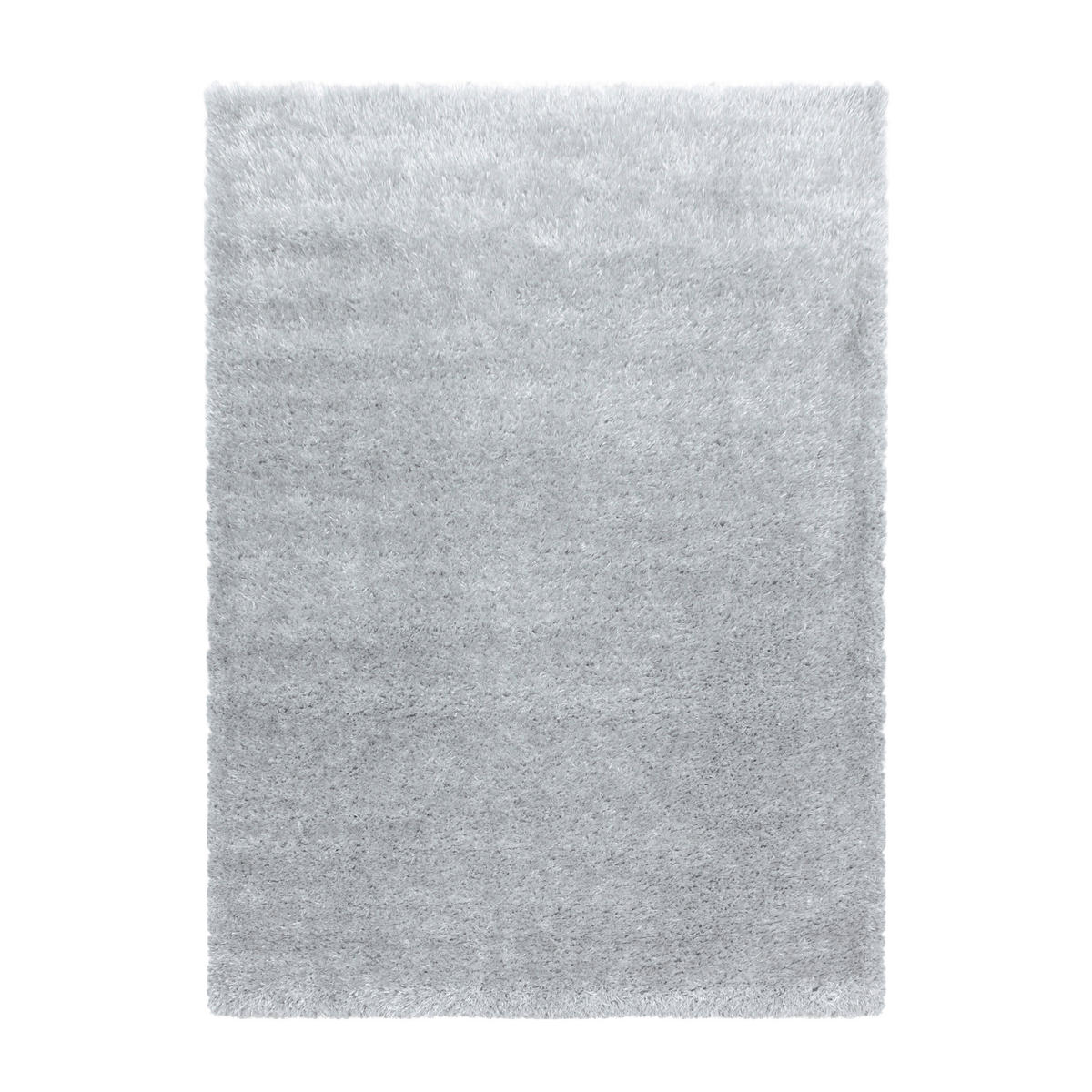 HOCHFLORTEPPICH 160/230 cm Brilliant 4200 silber Silberfarben  - Silberfarben, Basics, Textil (160/230cm)