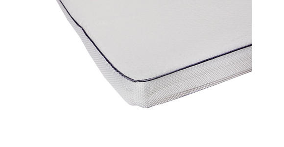 TOPPER Höhe ca.  - Weiß/Grau, Basics, Textil (160/200cm) - Sleeptex