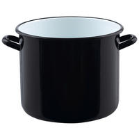 KOCHTOPF Riesen Zwerge 12 l  - Schwarz, Basics, Metall (28/23,5cm) - Riess
