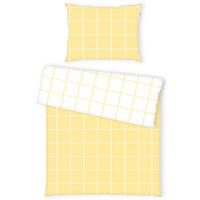 BETTWÄSCHE 140/200 cm  - Gelb, Basics, Textil (140/200cm) - Tom Tailor
