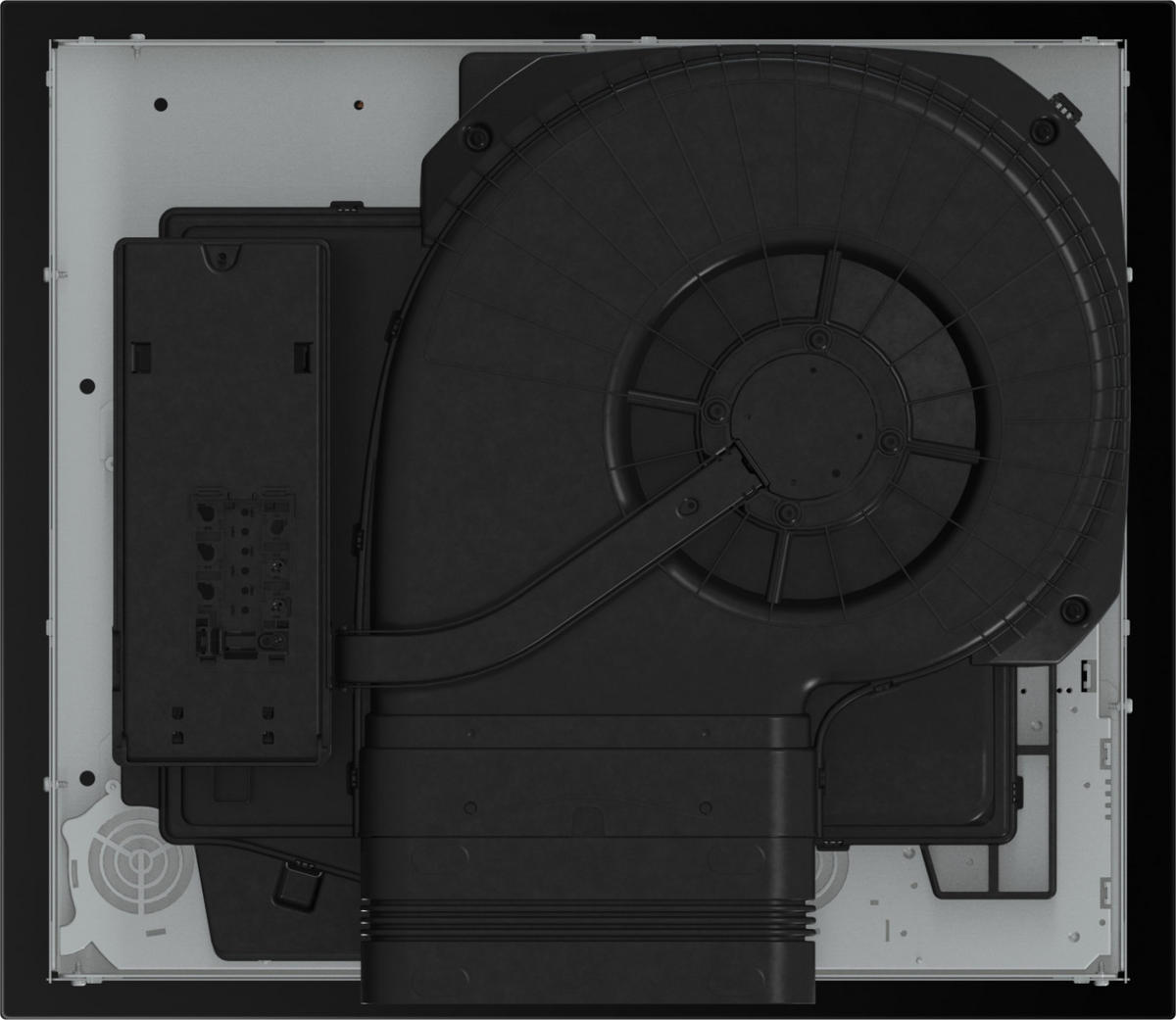 KOCHFELD-DUNSTABZUG-KOMBI  - Schwarz, Basics (56/23/49cm) - Gorenje