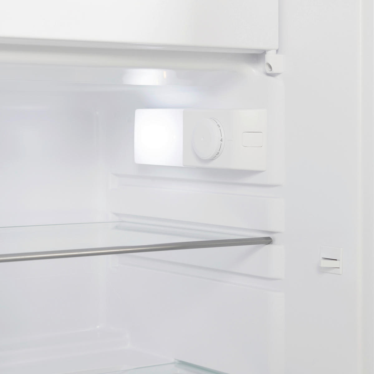KÜHLSCHRANK 58/85/55 cm SKHTTMG4SSWD  - Weiß, Basics, Glas/Metall (58/85/55cm) - Mican