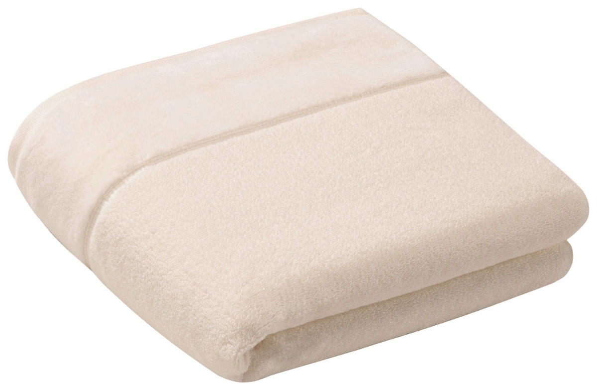 DUSCHTUCH Pure 67/140 cm  - Beige, Basics, Textil (67/140cm) - Vossen
