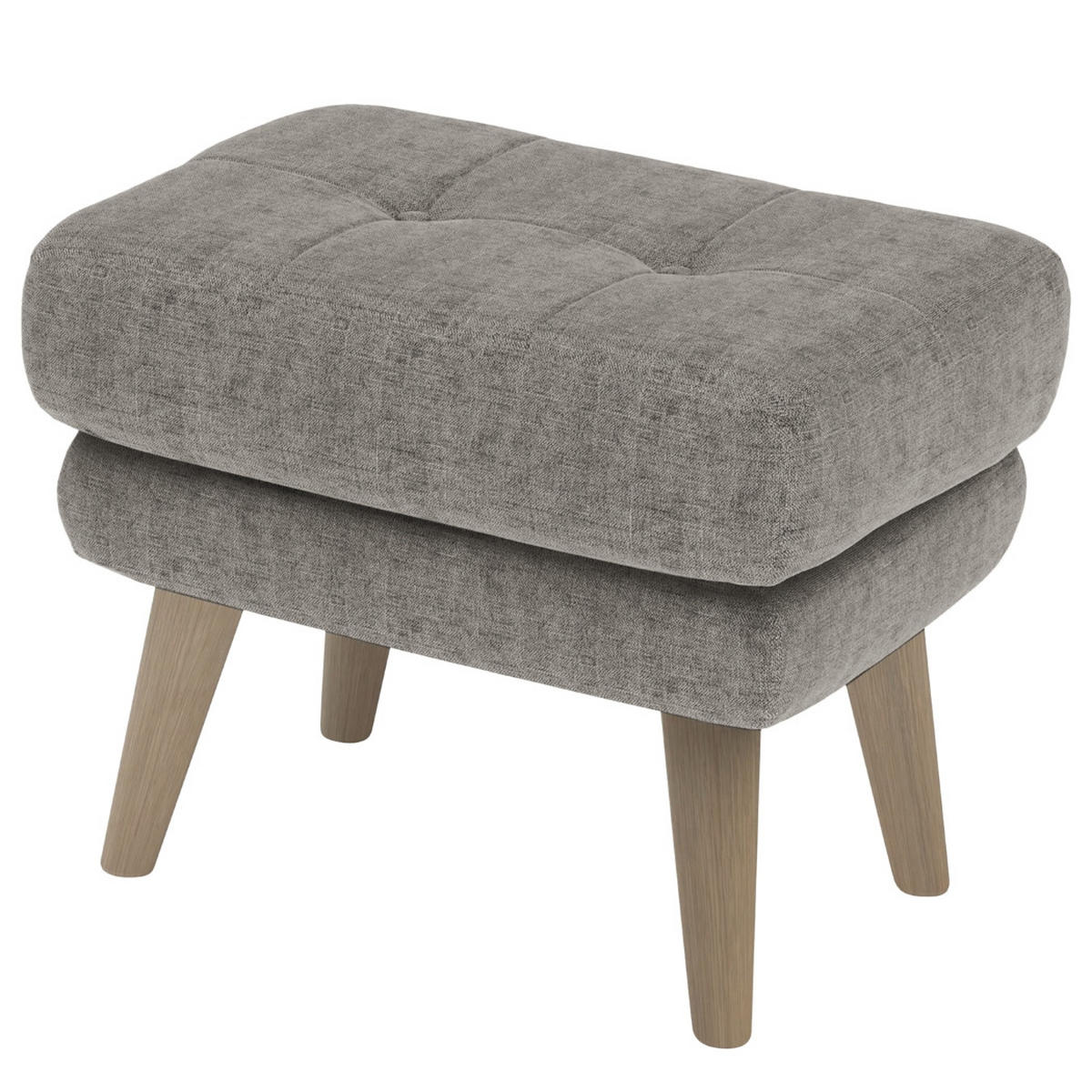 SESSELSET in Webstoff Dunkelgrau  - Eichefarben/Dunkelgrau, KONVENTIONELL, Holz/Textil (91/104/94cm) - Trendmanufaktur