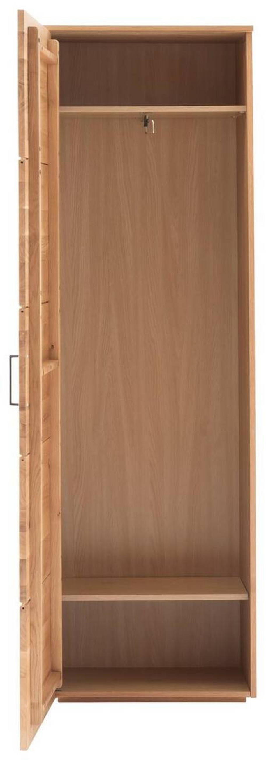 GARDEROBE 5-teilig  in 150/198/40 cm  - Eichefarben/Anthrazit, Natur, Holz/Holzwerkstoff (150/198/40cm)