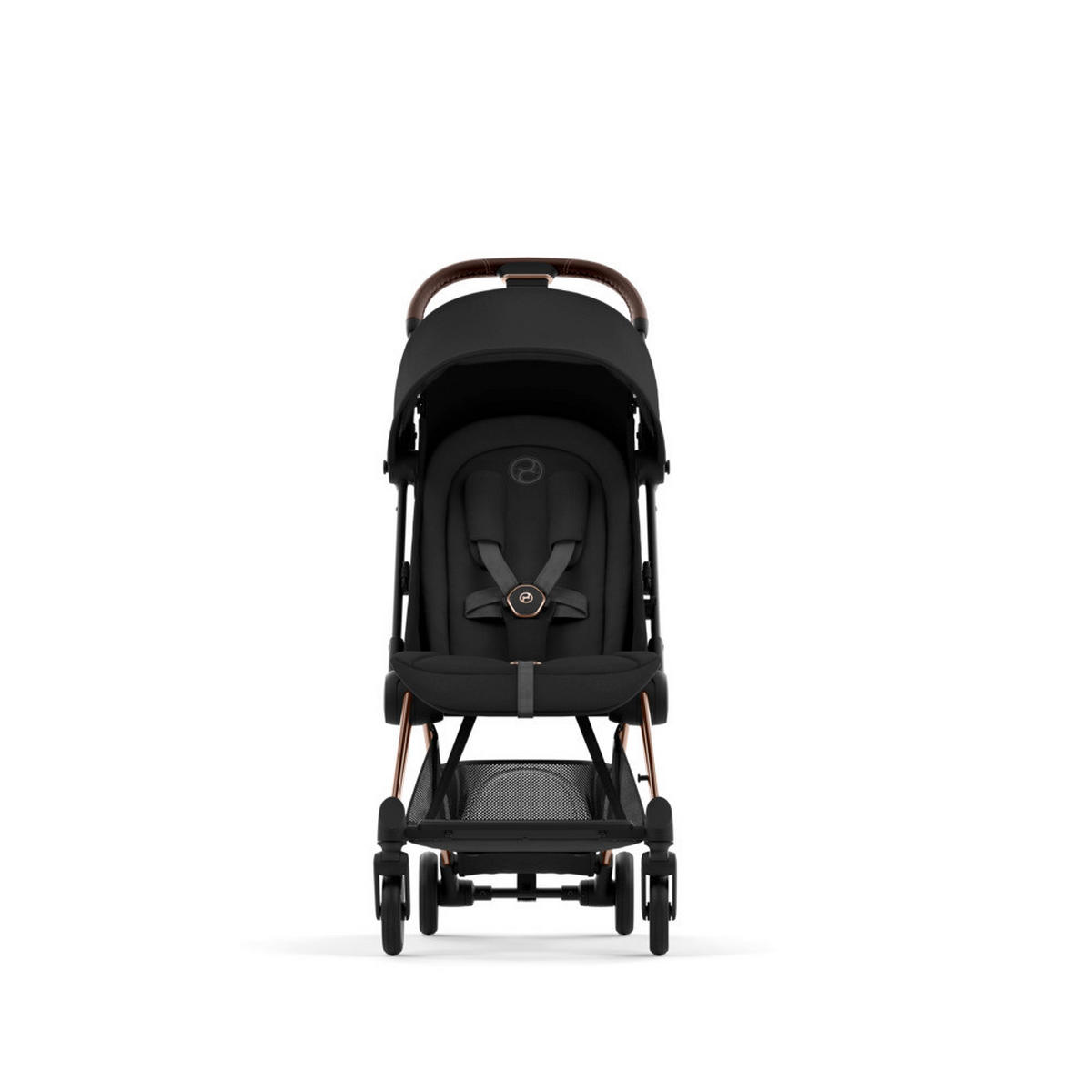 BUGGY Coya  - Roségold/Schwarz, Basics, Kunststoff/Textil (79/44/105cm) - cybex PLATINUM