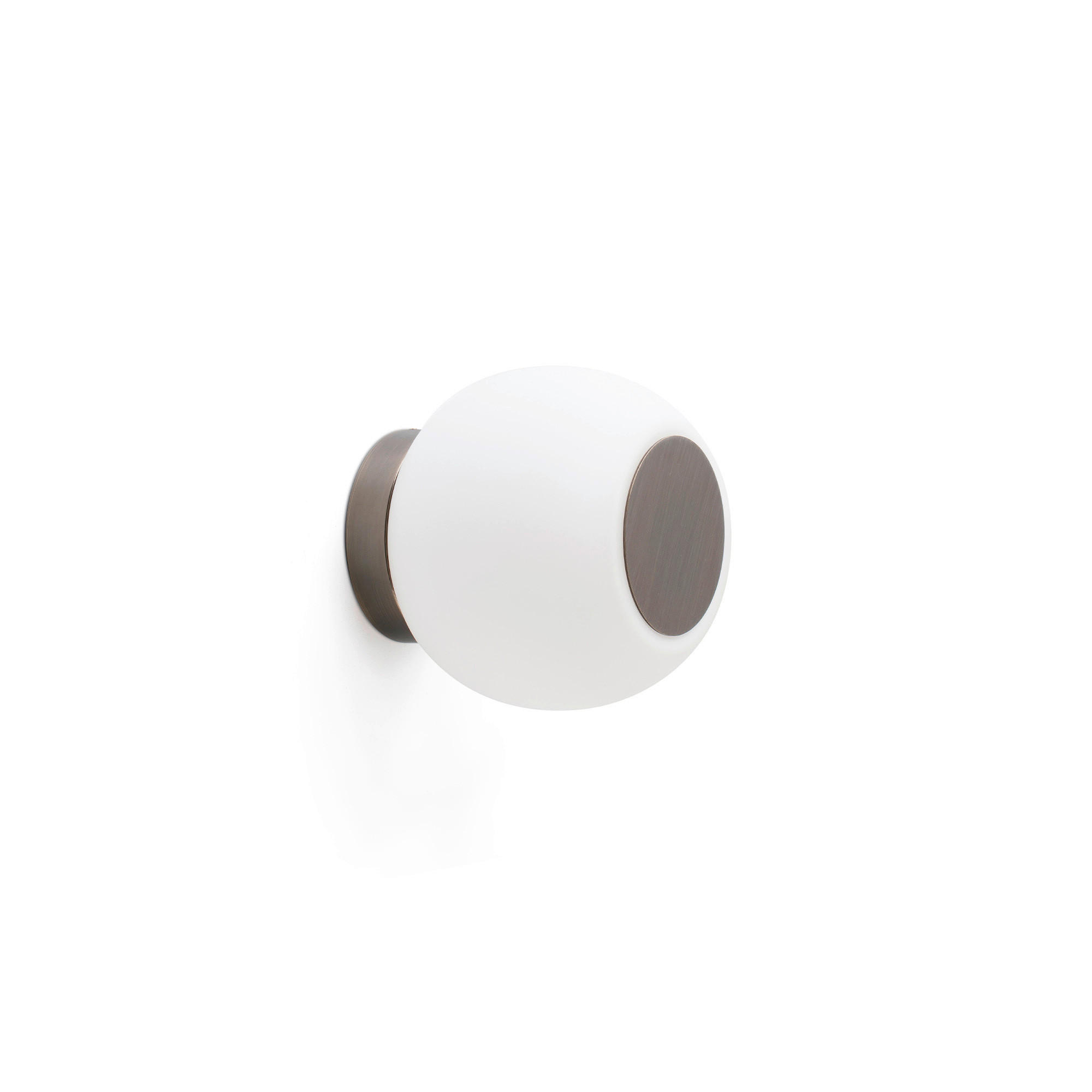 LED-WANDLEUCHTE 14/13/14 cm   - Bronzefarben, Basics, Metall (14/13/14cm)