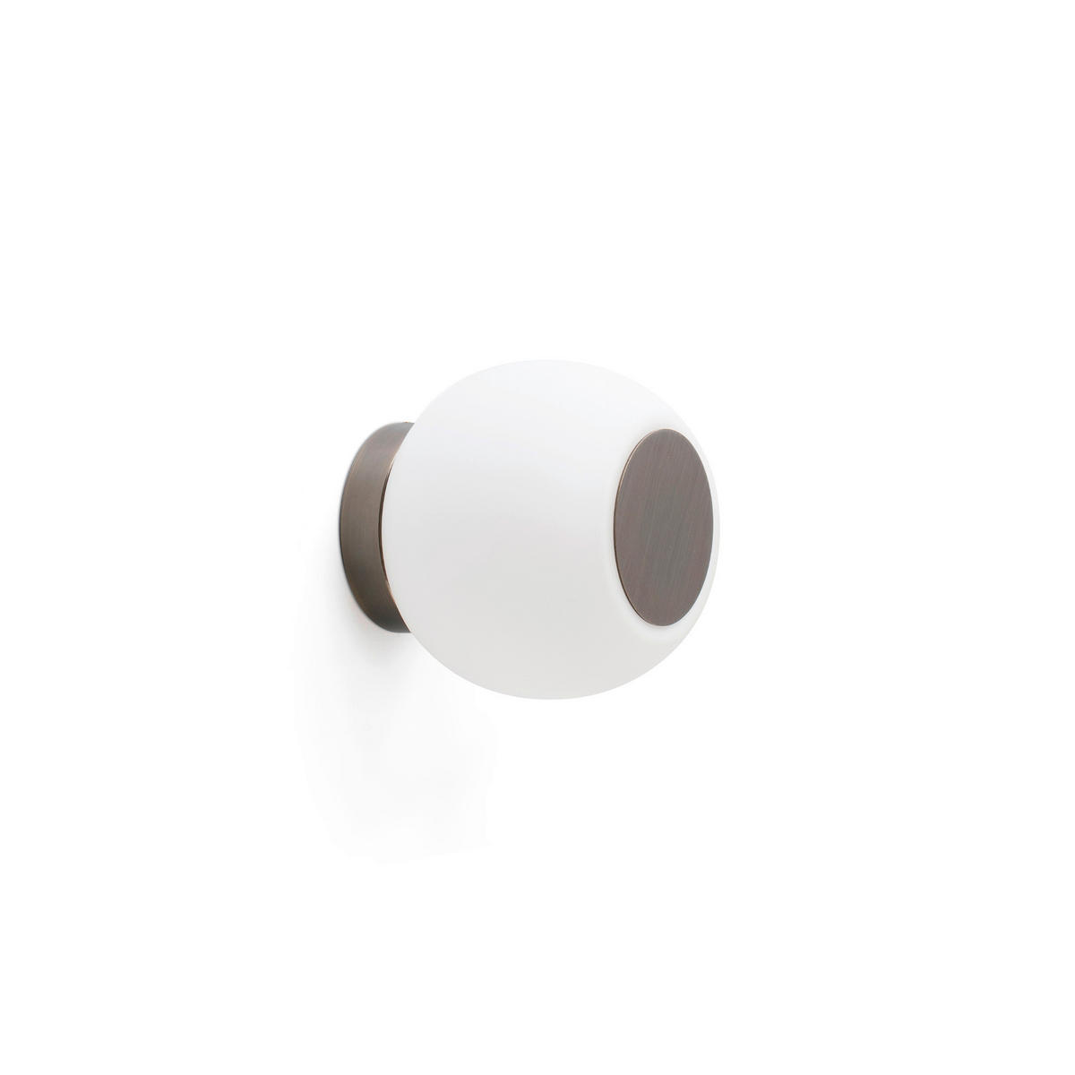 LED-WANDLEUCHTE 14/13/14 cm   - Bronzefarben, Basics, Metall (14/13/14cm)