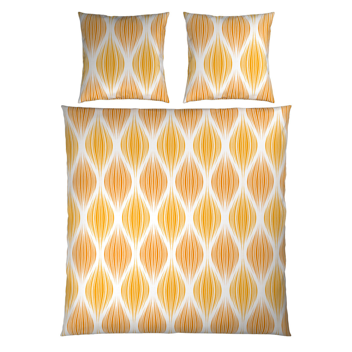 BETTWÄSCHE Satin 200/200 cm  - Gelb, Textil (200/200cm) - Novel